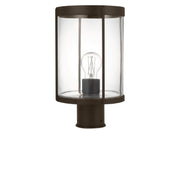 Luning Outdoor Post Light in Antique Bronze