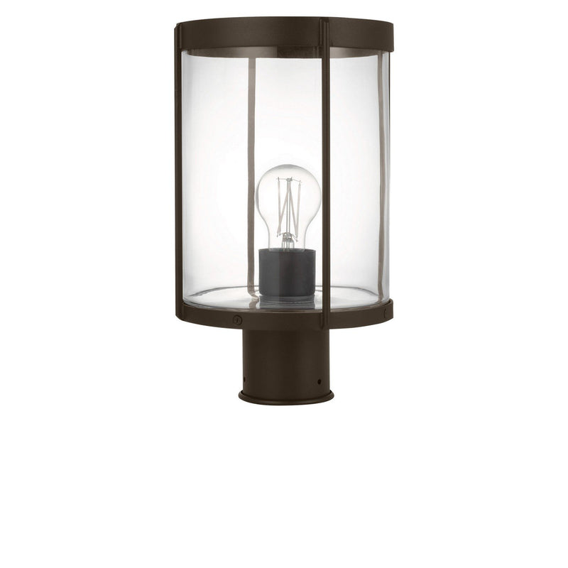 Luning Outdoor Post Light in Antique Bronze