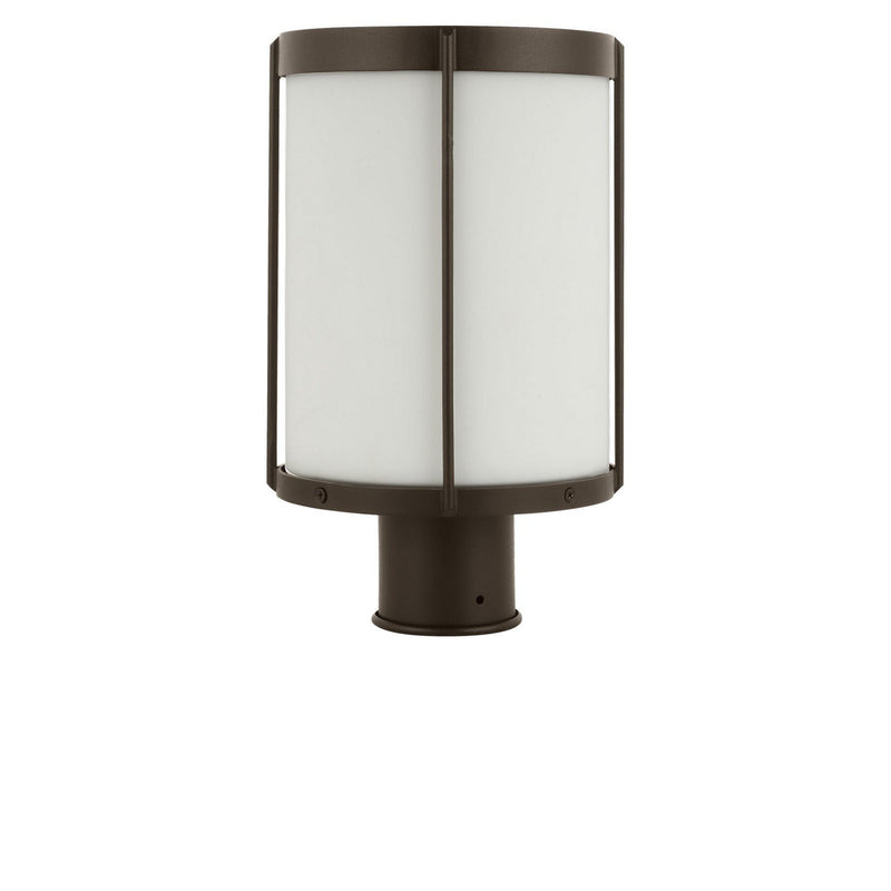 Luning Outdoor Post Light in Antique Bronze