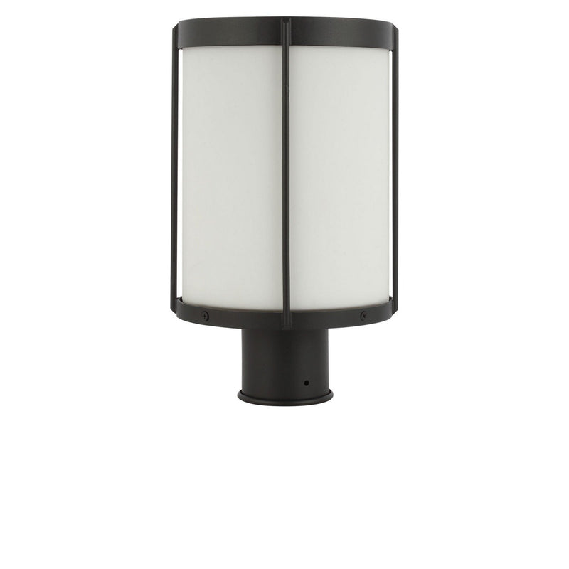 Luning Outdoor Post Light in Textured Black