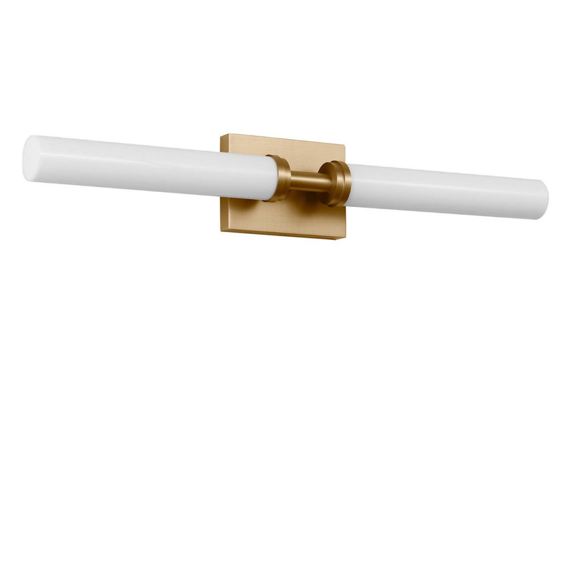 Coles 30" Bath Vanity Light in Satin Brass