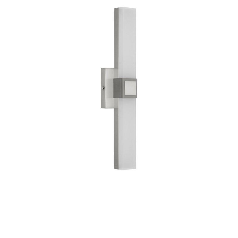 Fentress 18" Bath Vanity Light in Brushed Nickel