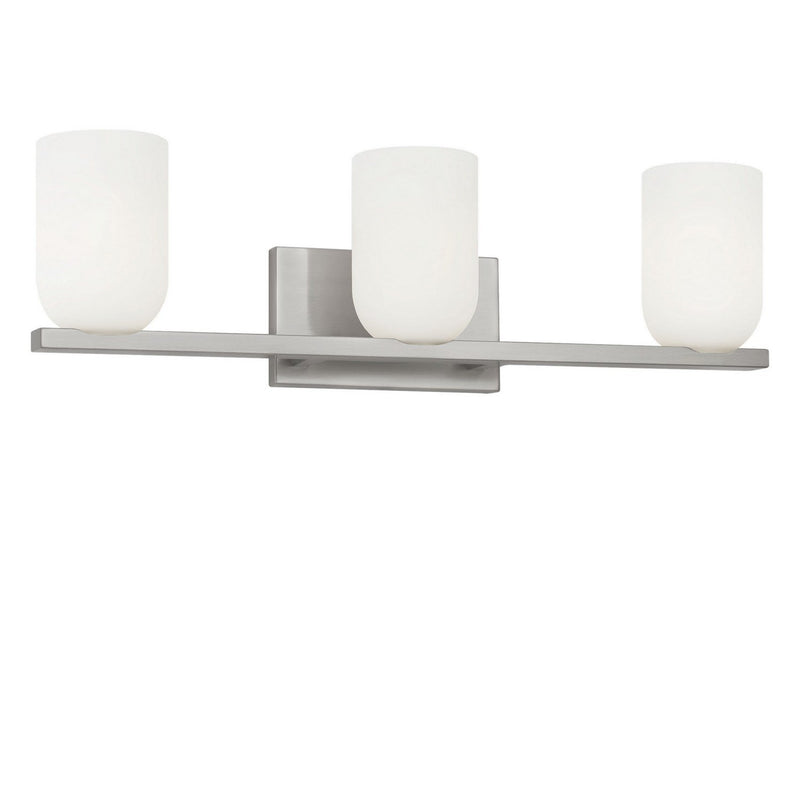 Neblina 3-Light Bath Vanity Light in Brushed Nickel