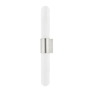 Carlin 2-Light Wall Sconce in Polished Nickel