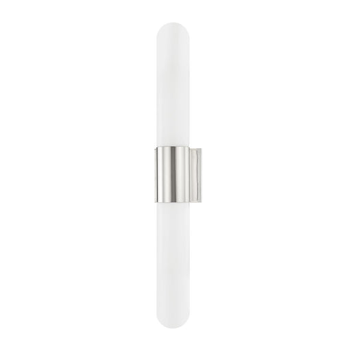 Carlin 2-Light Wall Sconce in Polished Nickel