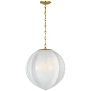 Rae 17" Pendant in Hand-Rubbed Antique Brass