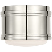 Marden 6" Flush Mount in Polished Nickel