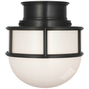 Martil 8" Flush Mount in Bronze