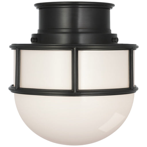 Martil 8" Flush Mount in Bronze