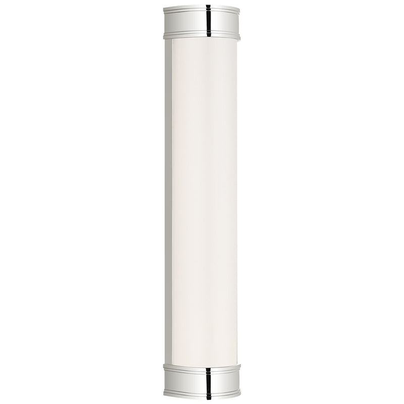 Marden 24" Salon Bath Sconce in Polished Nickel