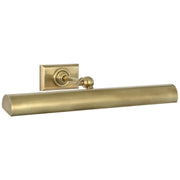 Cabinet Maker 18" Cordless Picture Light in Antique-Burnished Brass