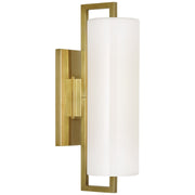 Bowen 16" Linear Bath Sconce in Hand-Rubbed Antique Brass