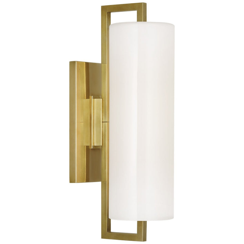 Bowen 16" Linear Bath Sconce in Hand-Rubbed Antique Brass