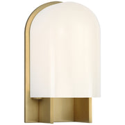 Trouve 8" Wall Sconce in Antique-Burnished Brass