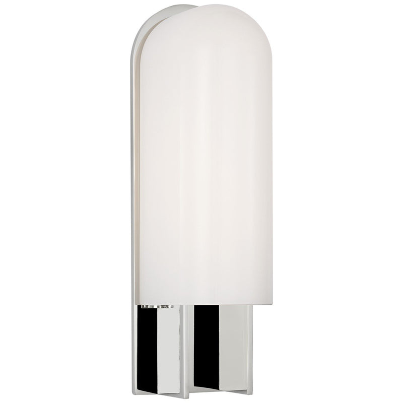 Trouve 14" Wall Sconce in Polished Nickel