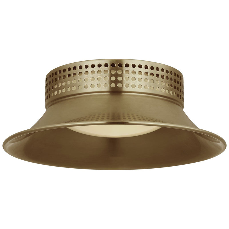 Precision 7" Flush Mount in Antique-Burnished Brass
