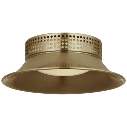 Precision 7" Flush Mount in Antique-Burnished Brass