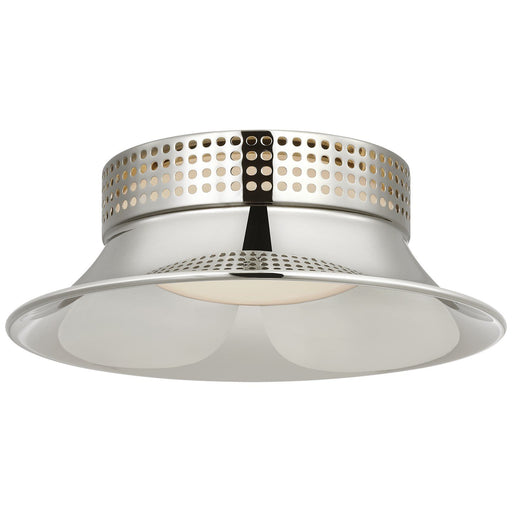 Precision 7" Flush Mount in Polished Nickel