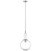 Meir 12" Pendant in Polished Nickel