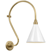 Academy Larrabee 15" Barn Light Outdoor Wall Lantern in Hand-Rubbed Antique Brass