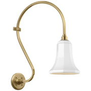 Academy Larrabee 15" Barn Light Outdoor Wall Lantern in Hand-Rubbed Antique Brass