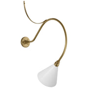 Academy Anchored Larrabee 26.5" Barn Light Outdoor Wall Lantern in Hand-Rubbed Antique Brass