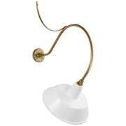 Academy Anchored Larrabee 26.5" Barn Light Outdoor Wall Lantern in Hand-Rubbed Antique Brass