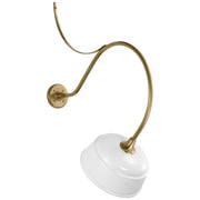 Academy Anchored Larrabee 26.5" Barn Light Outdoor Wall Lantern in Hand-Rubbed Antique Brass