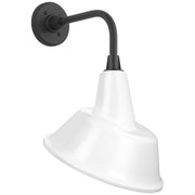 Academy Rex 11" Barn Light Outdoor Wall Lantern in Matte Black