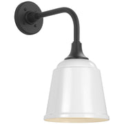 Academy Rex 11" Barn Light Outdoor Wall Lantern in Matte Black