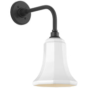 Academy Rex 11" Barn Light Outdoor Wall Lantern in Matte Black