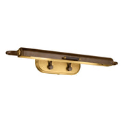 Caillier 2-Light 29.25" Picture Light in Lacquered Bronze