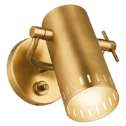 Ruehl Wall Sconce in Lacquered Brass