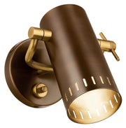 Ruehl Wall Sconce in Lacquered Bronze