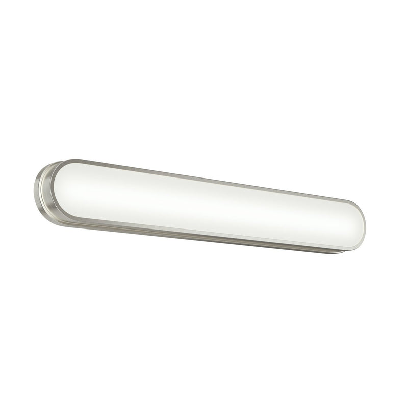 Daines Large LED Bath Vanity Light in Brushed Nickel