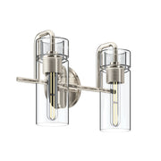 Niccol 2-Light Bath Vanity Light in Polished Nickel