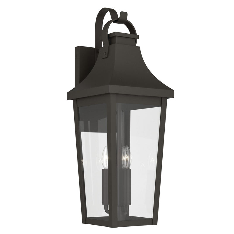 Cleary 3-Light Outdoor Wall Lantern in Olde Bronze