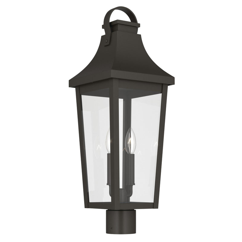 Cleary 2-Light Outdoor Post Light in Olde Bronze