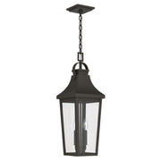 Cleary 2-Light Outdoor Lantern Pendant in Olde Bronze