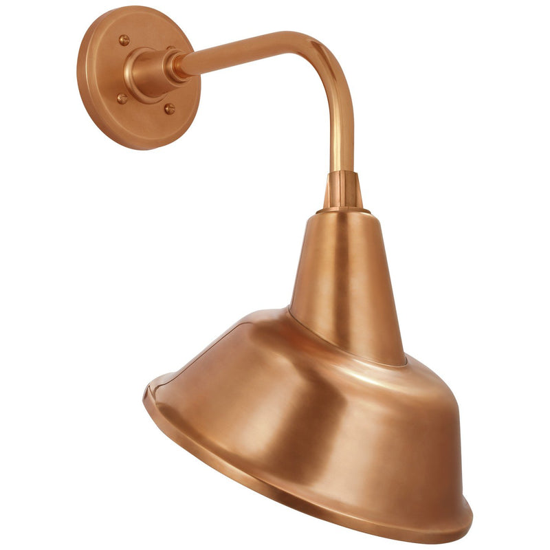 Academy Rex 11" Barn Light Outdoor Wall Lantern in Soft Copper