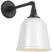 Academy Mack 11" Barn Light Outdoor Wall Lantern in Matte Black