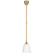 Academy Rockhouse 8" Outdoor Pendant in Hand-Rubbed Antique Brass