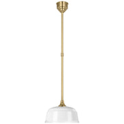 Academy Rockhouse 12.5" Outdoor Pendant in Hand-Rubbed Antique Brass