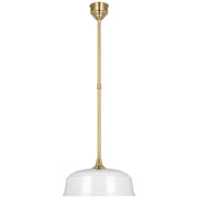 Academy Rockhouse 16" Outdoor Pendant in Hand-Rubbed Antique Brass