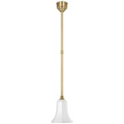 Academy Savannah 7.5" Outdoor Pendant in Hand-Rubbed Antique Brass