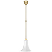 Academy Savannah 9.25" Outdoor Pendant in Hand-Rubbed Antique Brass