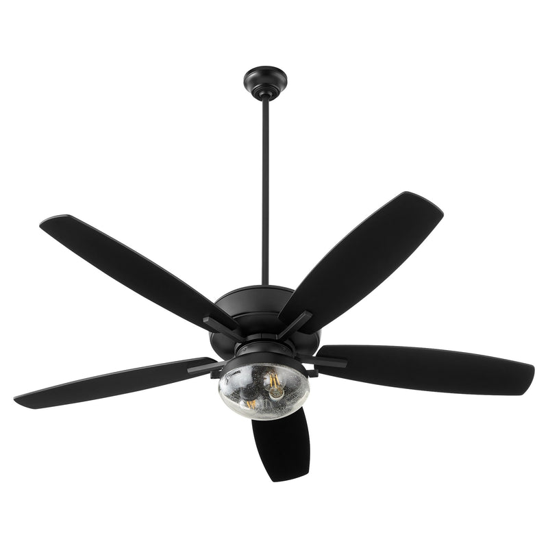 Breeze 52" 5-Blade Wet Ceiling Fan in Matte Black