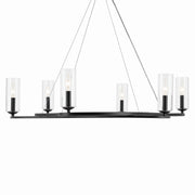 Harpin 6-Light Chandelier in Black