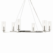 Harpin 6-Light Chandelier in Polished Nickel