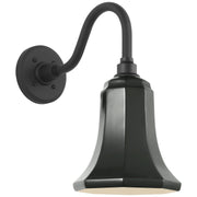 Academy Flynn 11" Barn Light Outdoor Wall Lantern in Matte Black